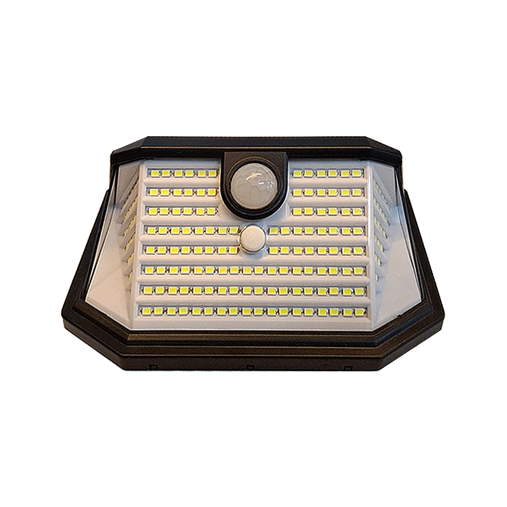 LUMINARIA SOLAR LED CON SENSOR MOV