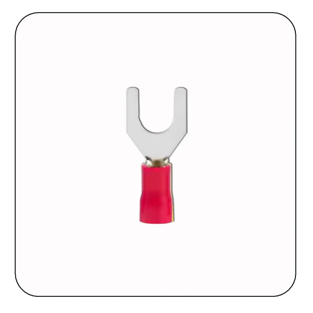 TERMINAL U AIS. DIM 6,4-4.3 2MM ROJ