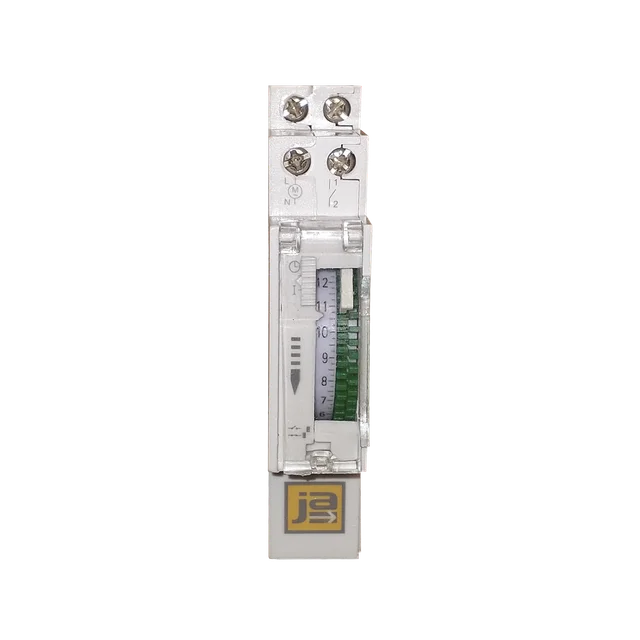 TIMER MECANICO PROGRAMABLE PARA RIEL DIN.