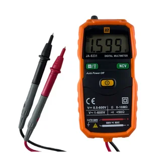 * TESTER DIGITAL PROFESIONAL INTELIGENTE, CON DETECTOR DE VOLTAJE SIN CONTACTO. SIN PILAS. - Vista 1