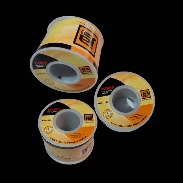 ESTAÑO EN ROLLO 60/40 2MM 250GR