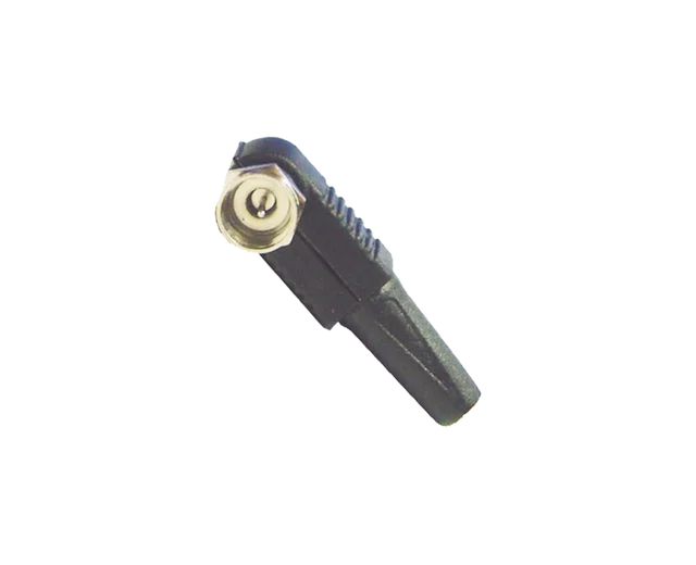 CONECTOR F MACHO C/CAPUCH CODO