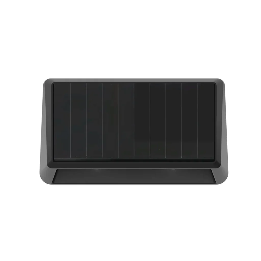APLIQUE LED SOLAR DE DOS LEDS UNIDIRECCIONAL CON LUPA