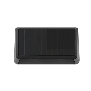 APLIQUE LED SOLAR DE DOS LEDS UNIDIRECCIONAL CON LUPA - Vista 4
