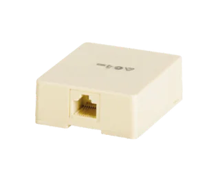 TOMA SUPERF RJ-45 C/ADHES 8C - Vista 1