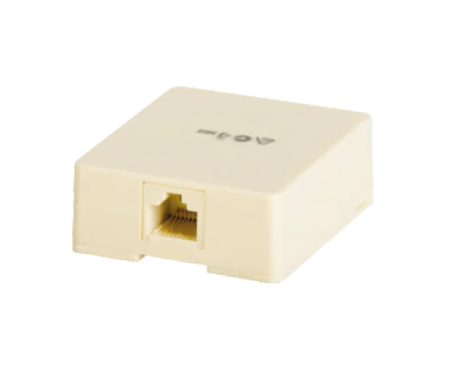 TOMA SUPERF RJ-45 C/ADHES 8C