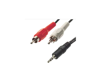 CABLE PLUG 3,5ST-2RCA MACH 1,8MTS - Vista 1