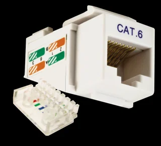 KEYSTONE JACK RJ-45 CAT 6 S/HERRAM - Vista 1