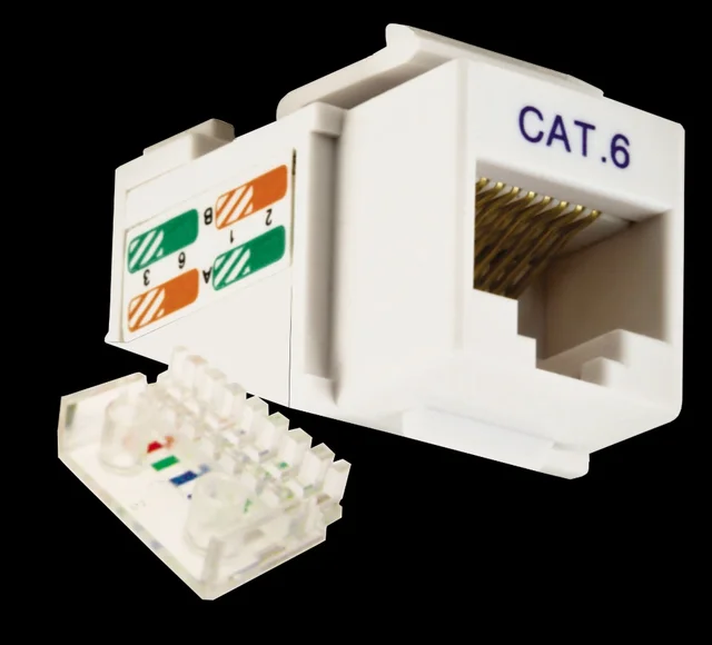 KEYSTONE JACK RJ-45 CAT 6 S/HERRAM