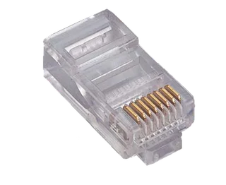 MACHO AMERICANO RJ-45 CAT 6 P/REDES - Vista 1
