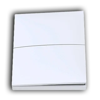 TECLA DOBLE CON RADIOFRECUENCIA (RF) PARA USAR CON MINI SMART SWITCH “SWI0520”  - Vista 1