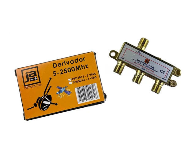 * DERIVADOR CATV 5-2500MHZ 3VIAS