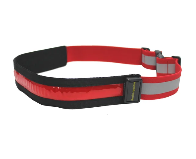 CINTURON LED COLOR ROJO JA-1917