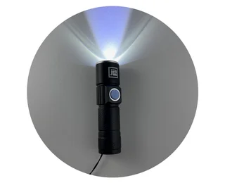 LINTERNA LED SMD JA1701 CARG USB 3W - Vista 3