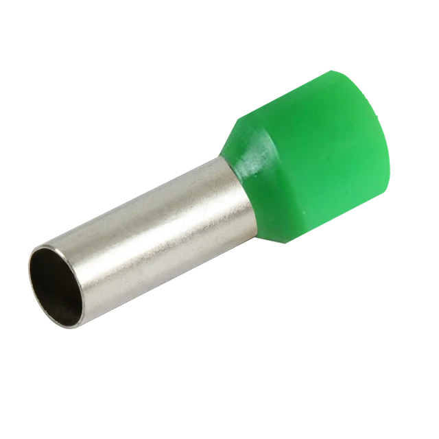 Terminal Ais Tubular 6mm2 - Verde