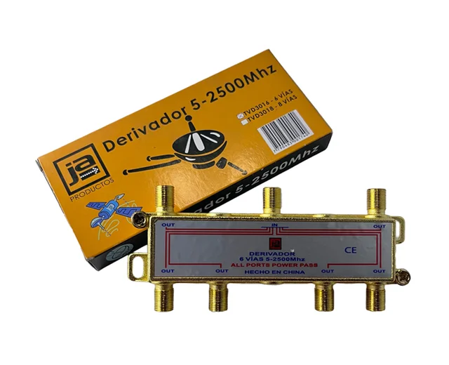 * DERIVADOR CATV 5-2500MHZ 6VIAS