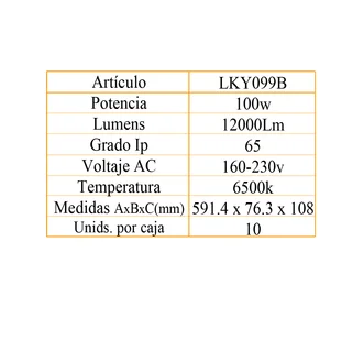 LUMINARIA LED P/ALUMB. PUB. DE 50w - Vista 6