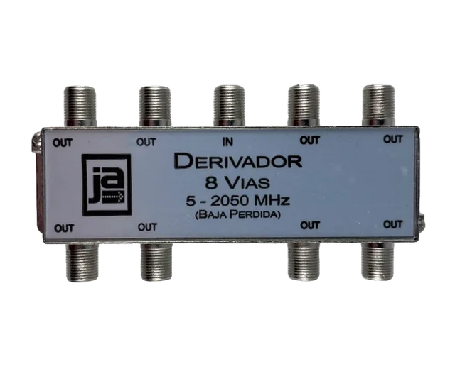 * DERIVADOR CATV 5-2050MHZ 8VIAS