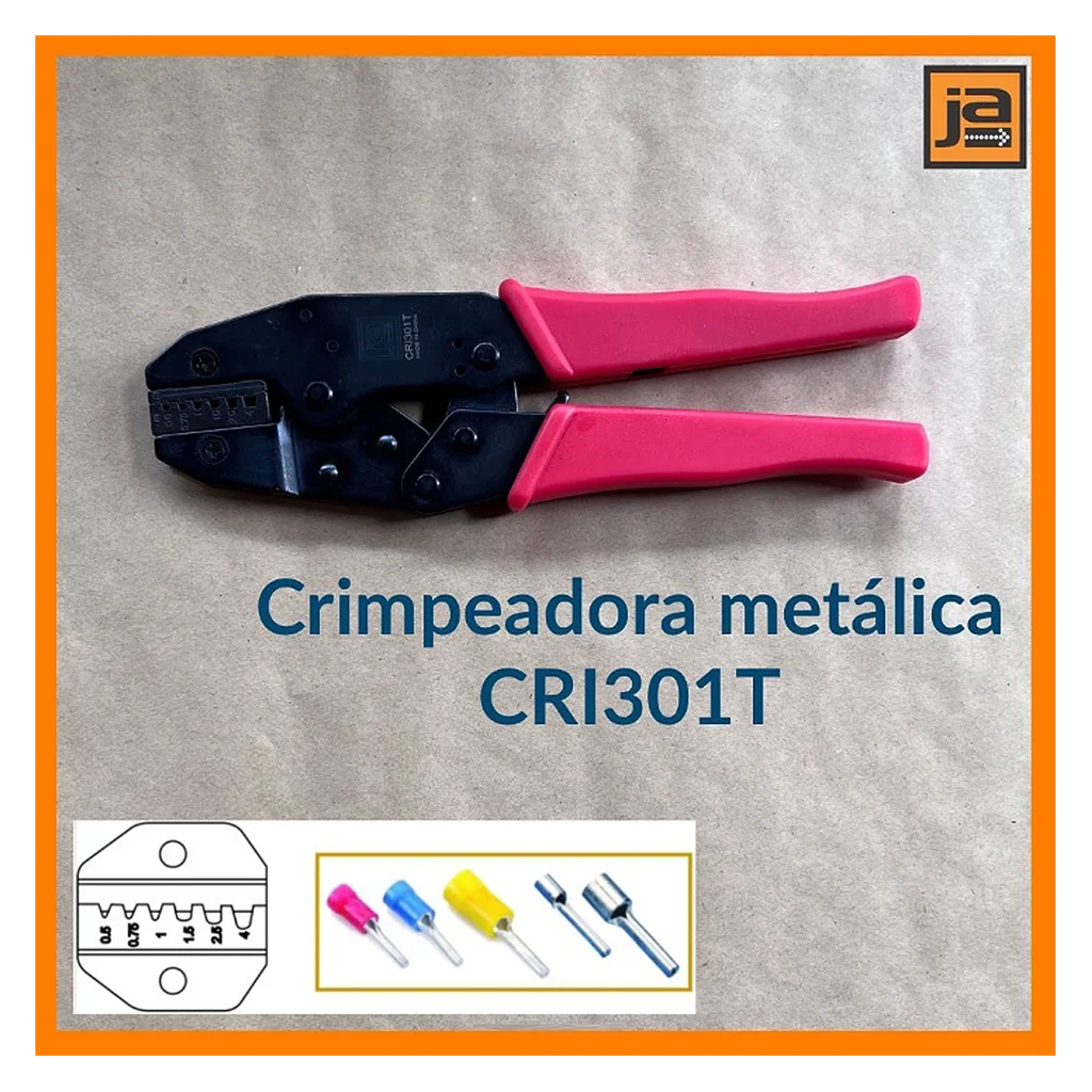 CRIMPEADORA METALICA CRI301T