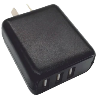 FUENTE ELECTR FIJA USB*3 5V 3000mA - Vista 1