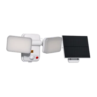 LUMINARIA SOLAR ORIENTABLE CABEZAL DOBLE CON SENSOR DE MOVIMIENTO - Vista 2