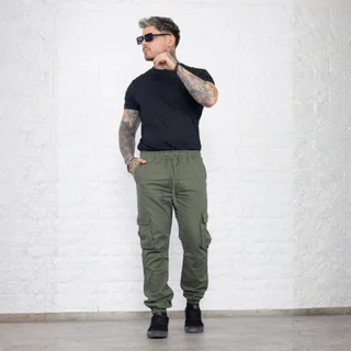 PCT3013 - P. Jogger Cargo Gabardina - Vista 1