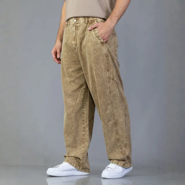 IMJ0230 - Pantalón Baggy Cintura con Elástico