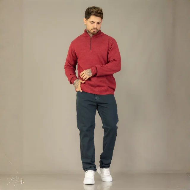 ABR0953 - Sweater Medio Cierre