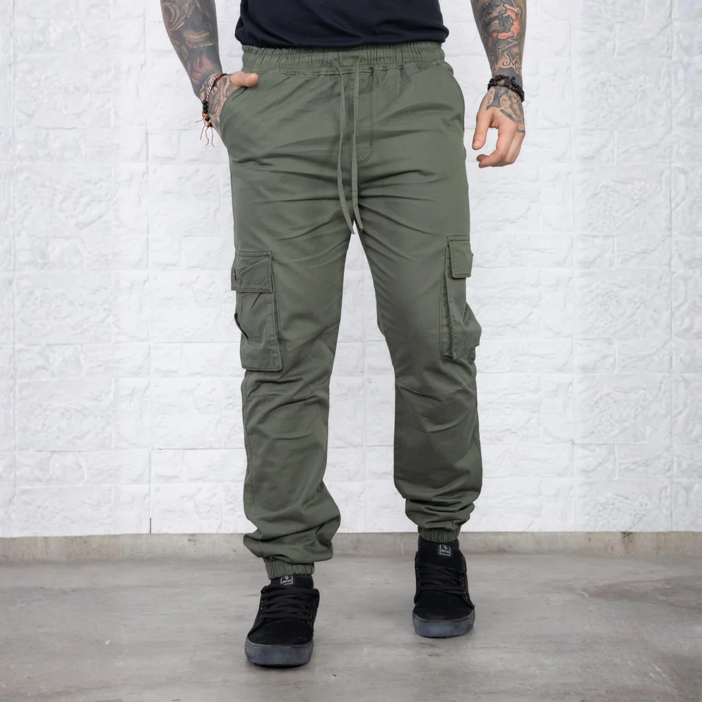 PCT3013 - P. Jogger Cargo Gabardina
