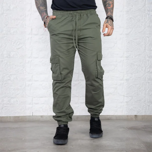 PCT3013 - P. Jogger Cargo Gabardina