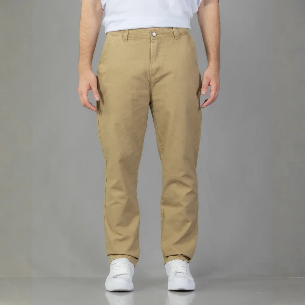 IMJ8922 - Pantalón Regular Fit Chino Rígido