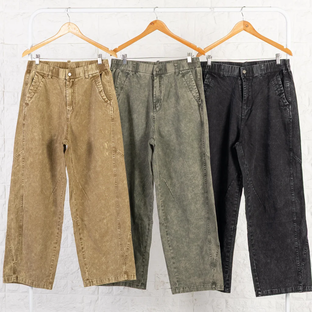 IMJ0230 - Pantalón Baggy Cintura con Elástico