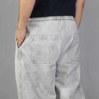 IMJ0263 - Pantalón Baggy Cintura con Elástico Ajustable - Vista 4