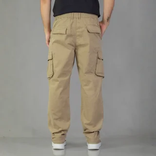 IMJ0119 - Pantalón Regular Fit Cargo Elastizado Cordón Regulable - Vista 3