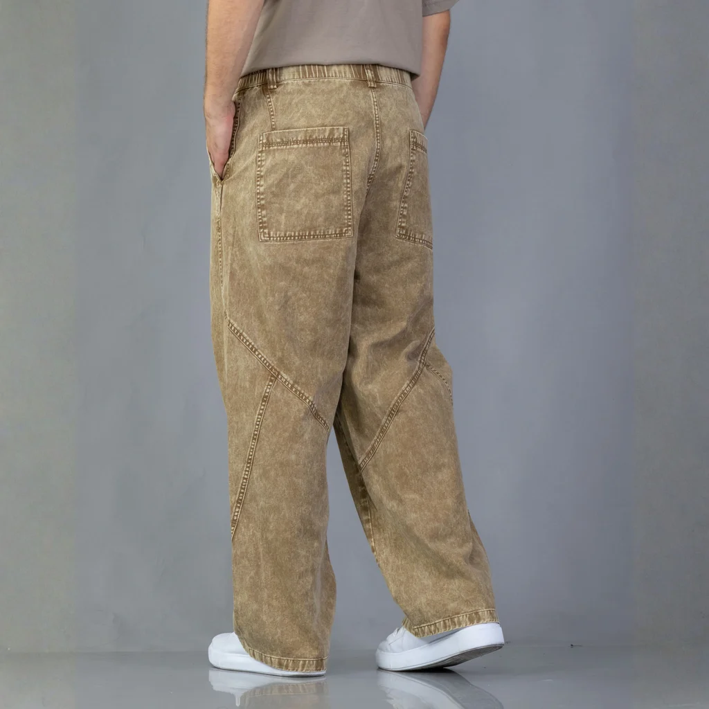 IMJ0230 - Pantalón Baggy Cintura con Elástico