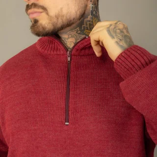 ABR0953 - Sweater Medio Cierre - Vista 4