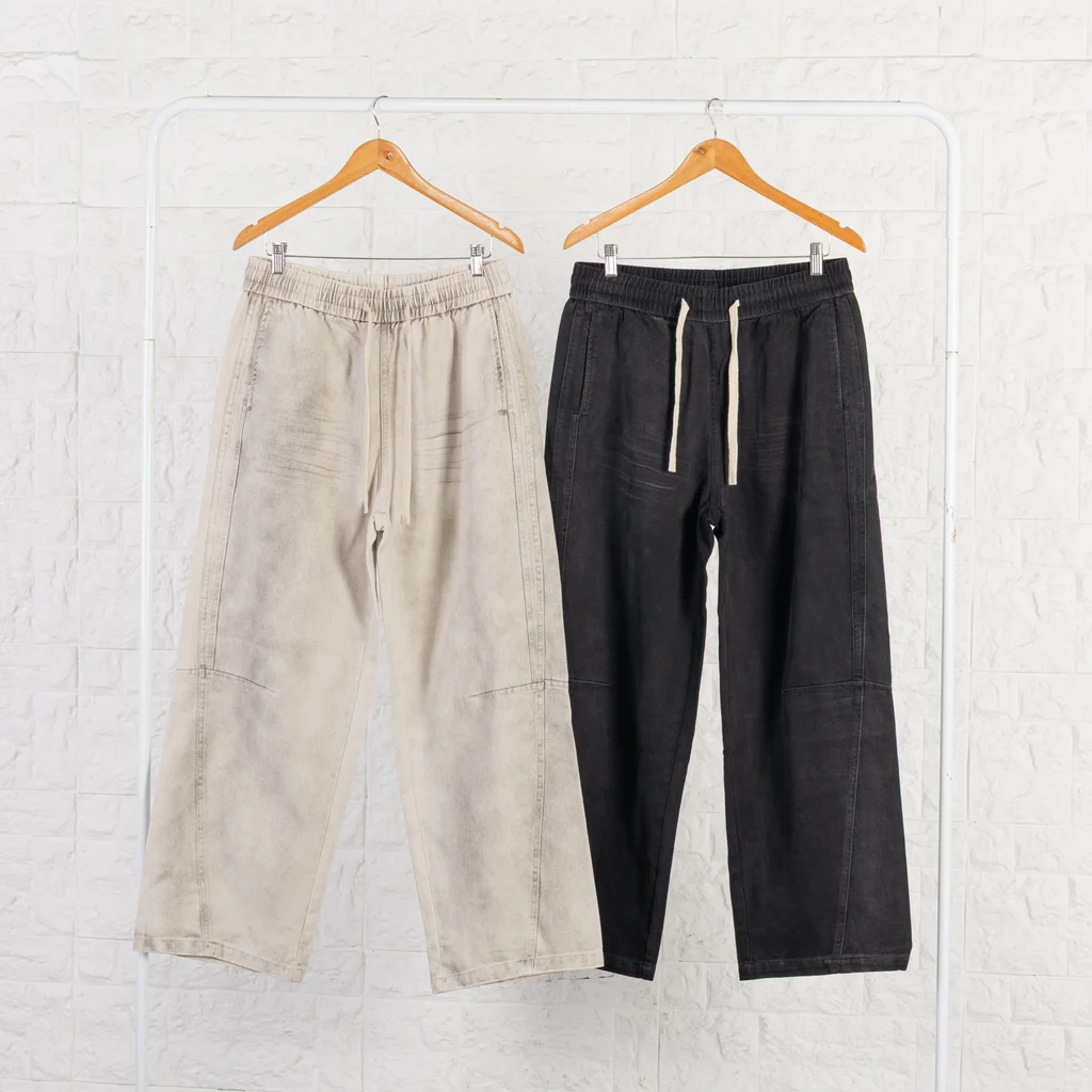 IMJ0263 - Pantalón Baggy Cintura con Elástico Ajustable