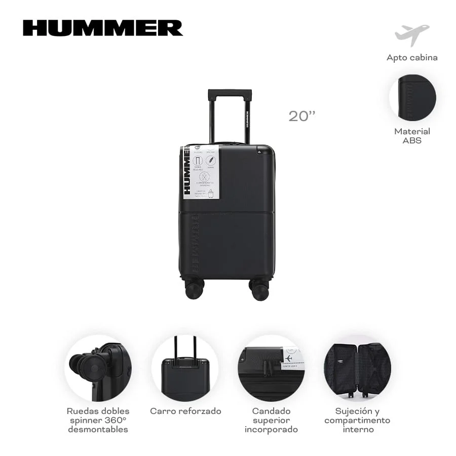 VALIJA HUMMER CABINA