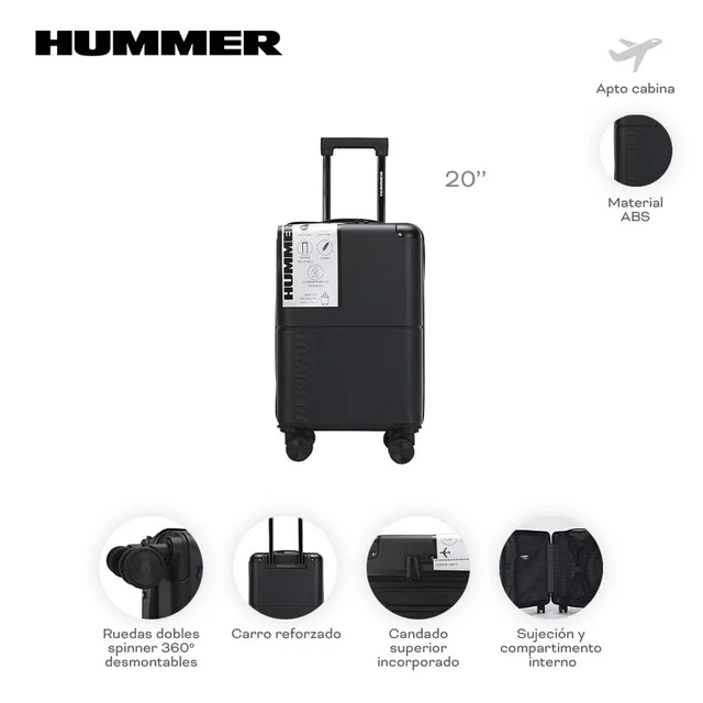 VALIJA HUMMER CABINA