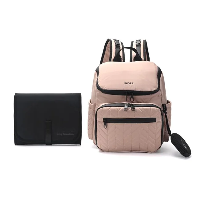 MOCHILA MATERNAL SKORA MATELASSE