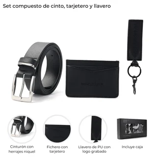 43418 SET LLAVERO, TARJETERO Y CINTURON - Vista 2