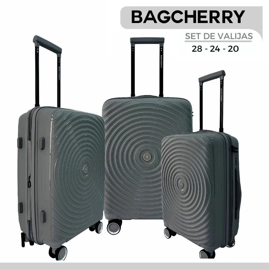 SET X 3 CHERRY PP GRIS OSCURO