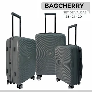 SET X 3 CHERRY PP GRIS OSCURO - Vista 1