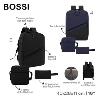 30366 MOCHILA+ORGANIZADOR+MORRAL  - Vista 1