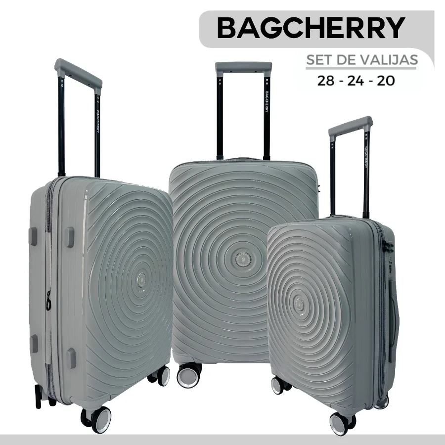 SET X 3 CHERRY PP GRIS CLARO