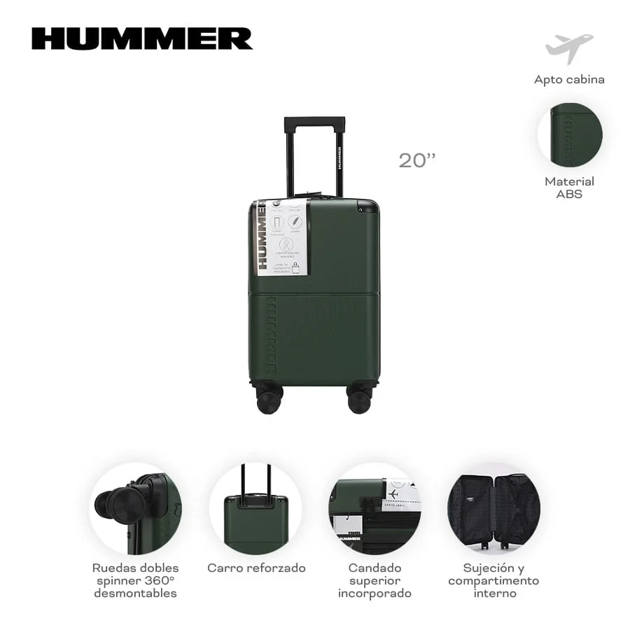 VALIJA HUMMER CABINA