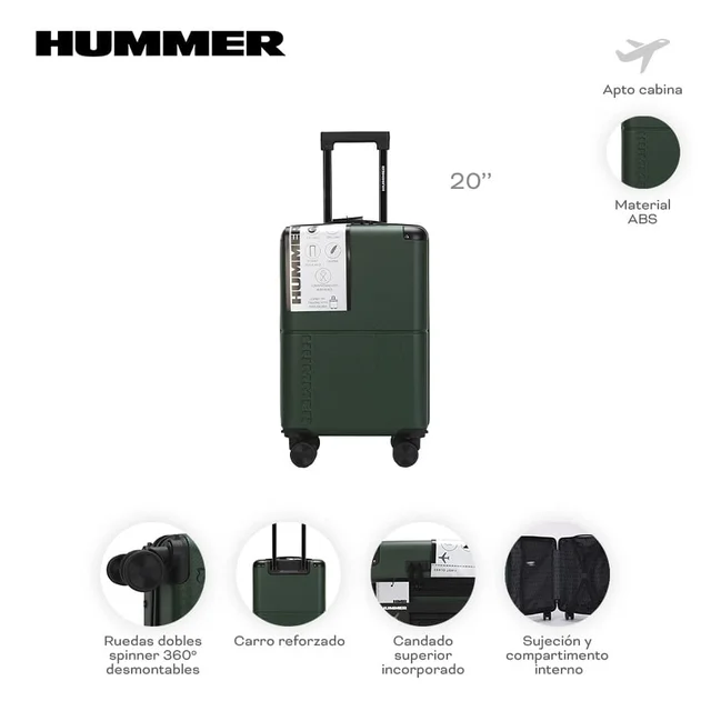 VALIJA HUMMER CABINA