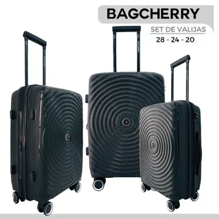 SET X 3 CHERRY PP NEGRO  - Vista 1