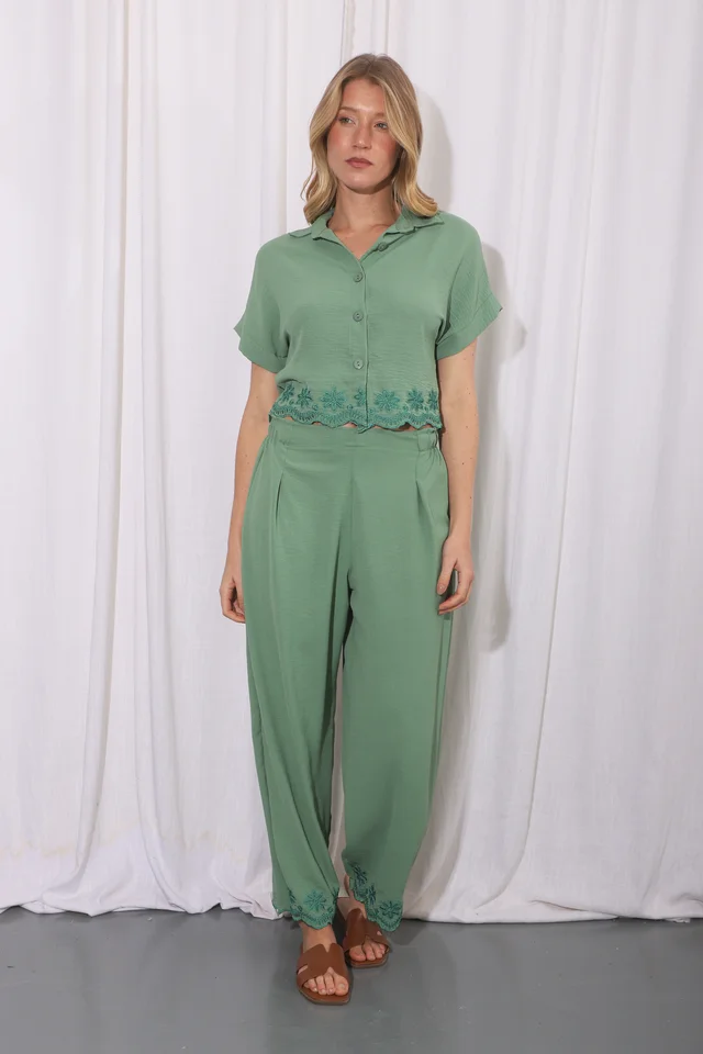 Pantalón LOUISE bordado