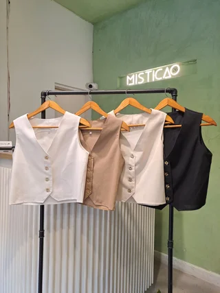 Chaleco BURDEOS - Vista 4